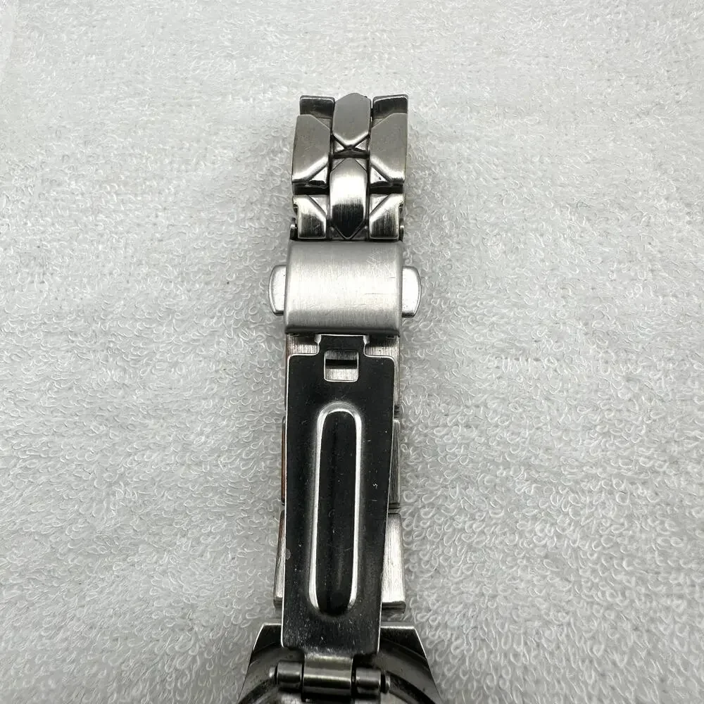 Jaclyn Smith Women's Quartz Date Watch Silver Bracelet Brown Dial